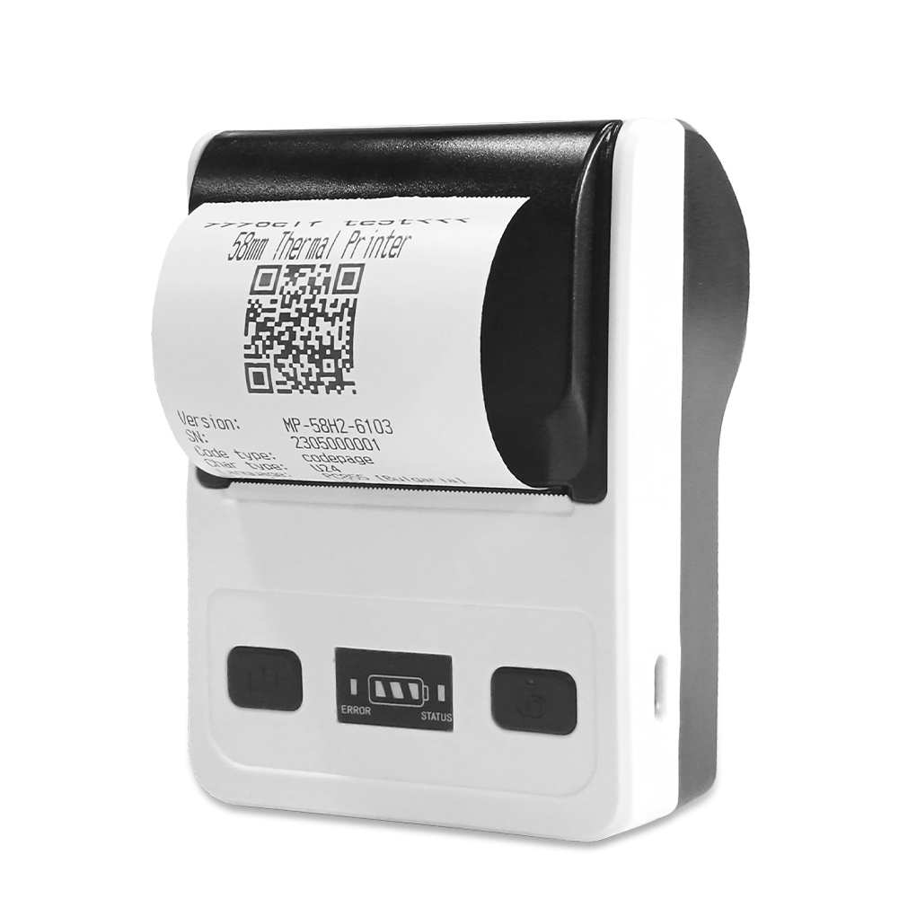 Receipt Printer - 미니 블루투스 감열 영수증 프린터 58mm