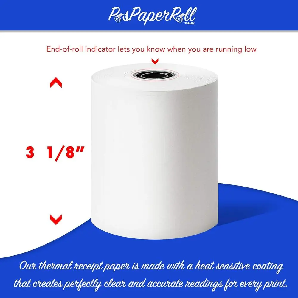 3 1/8 x 230mm 감열지 롤 - 50 GSM,  - Thermal Printer 리뷰 및 가격